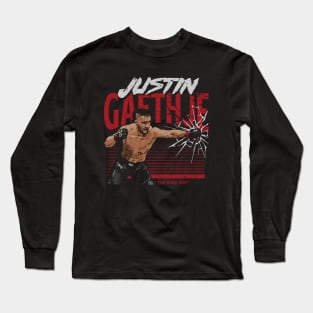 Justin Gaethje Power Punch Long Sleeve T-Shirt